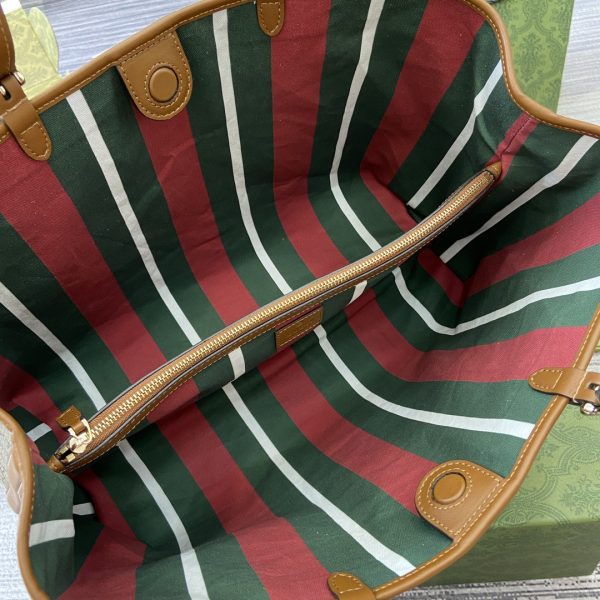 Gucci GG Emblem Large Tote Bag