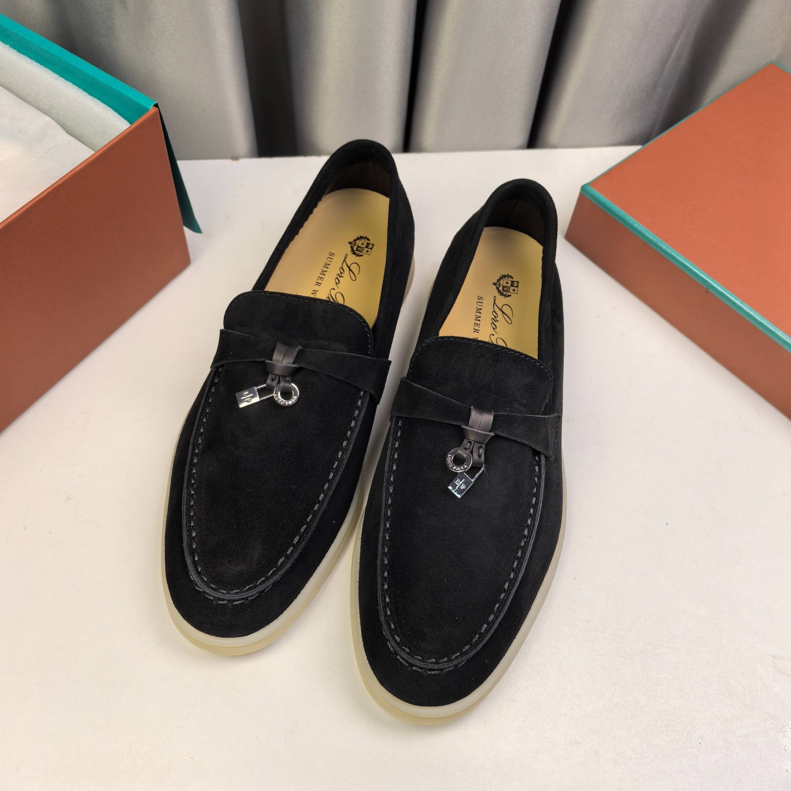 Loropiana | Lpsummer walk Men's White Loafers - Image 1