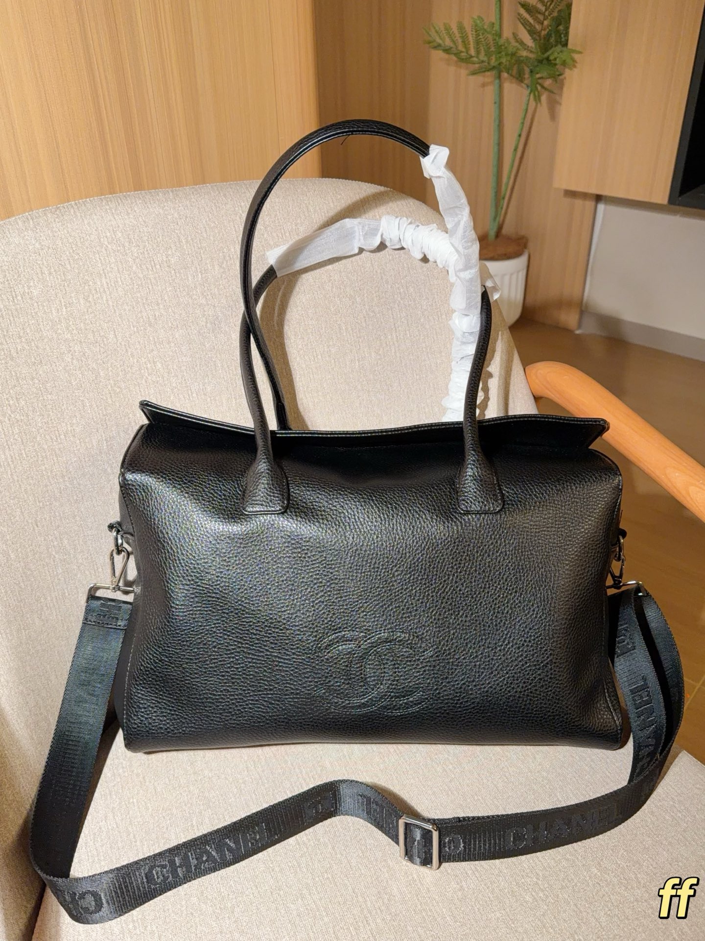 Chanel Large Timeless Boston Tote Bag - Image 1