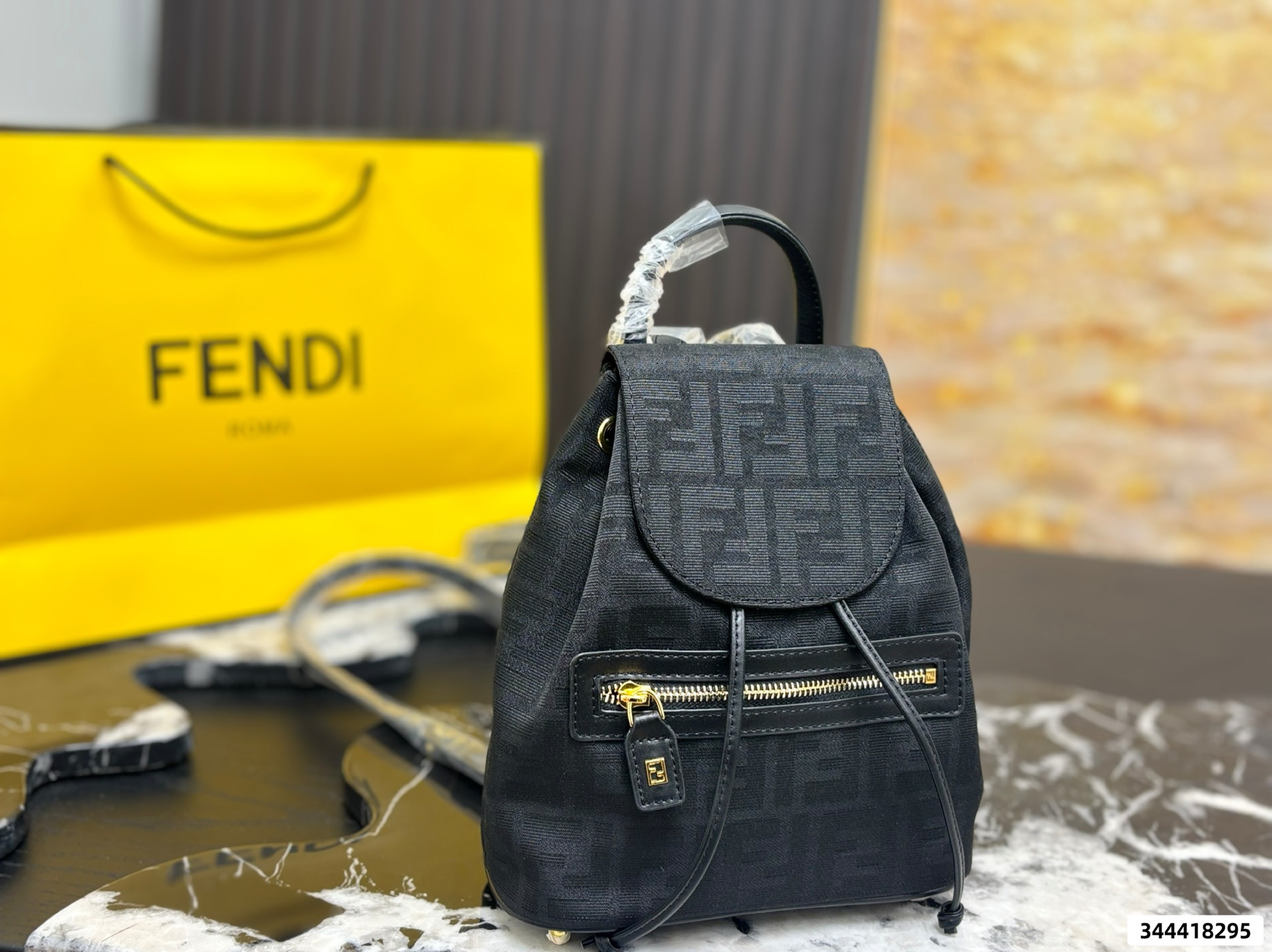Fendi Monogram Backpack - Image 5