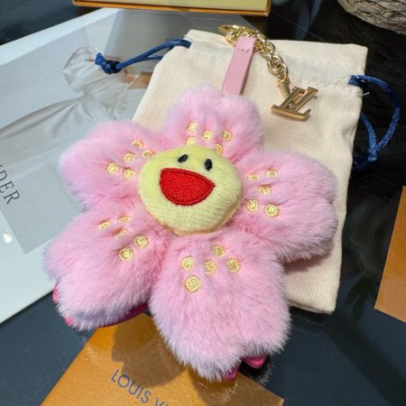 LV X TM Cherry Blossom Bag Charm - Image 6