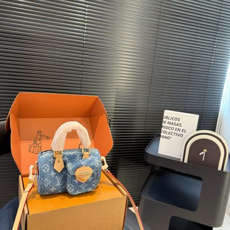 LV Denim Pillow Bag
