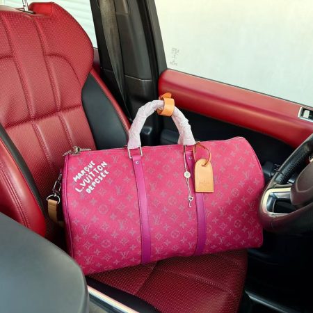LV Keepall Bandouliere 50 Monogram Heritage - Image 4