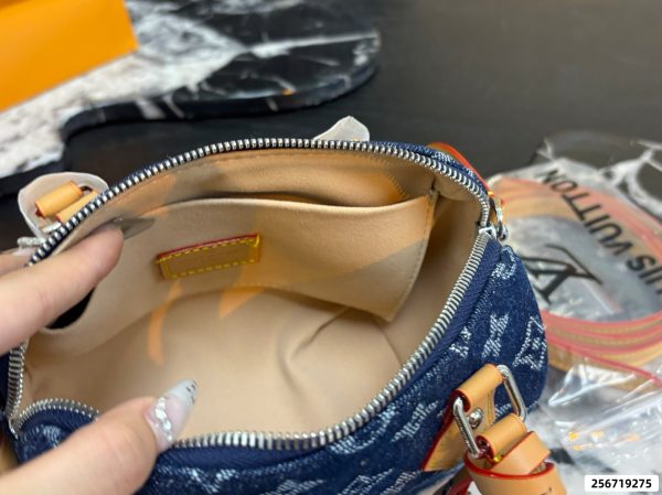 LV Denim Pillow Bag