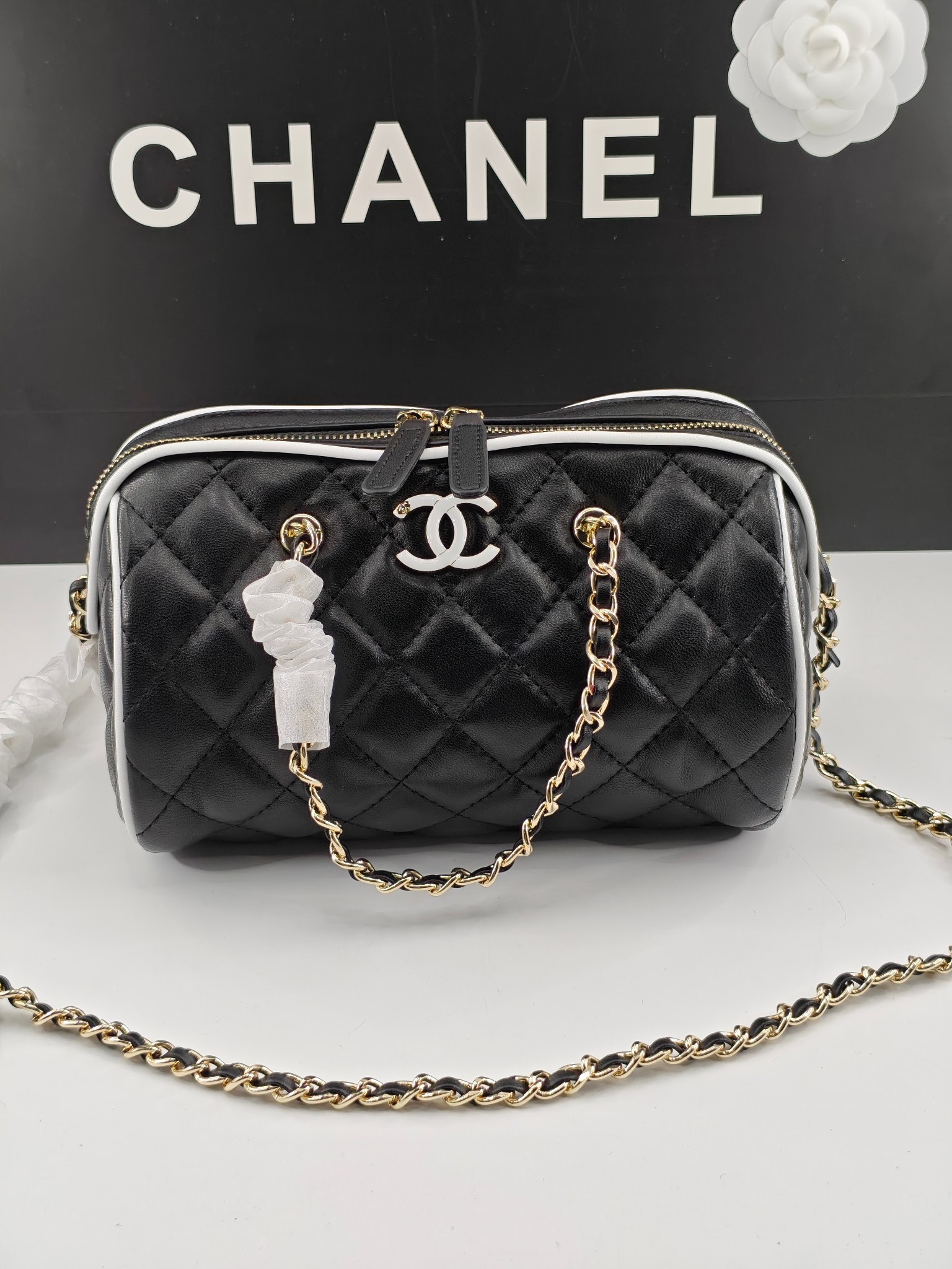 Chanel bowling bag - Image 1