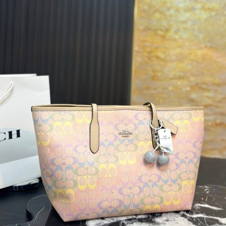 Coach Rainbow Tote Bag