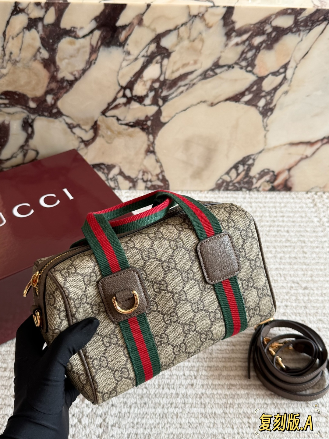 Gucci Mini GG Handbag - Image 1