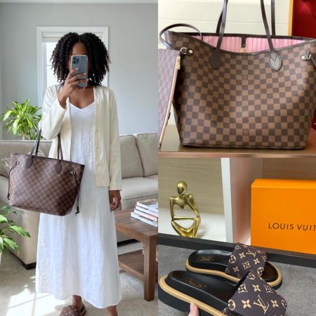 LV Shoes & Bag Set