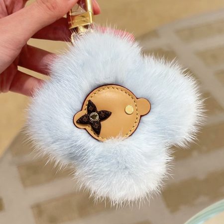 LV Vivienne Shearling Bag Charm - Image 5