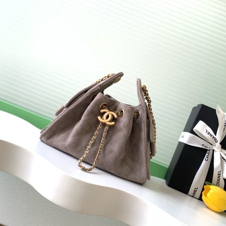 Chanel 26C Mini Hobo Bag Suede - Image 3