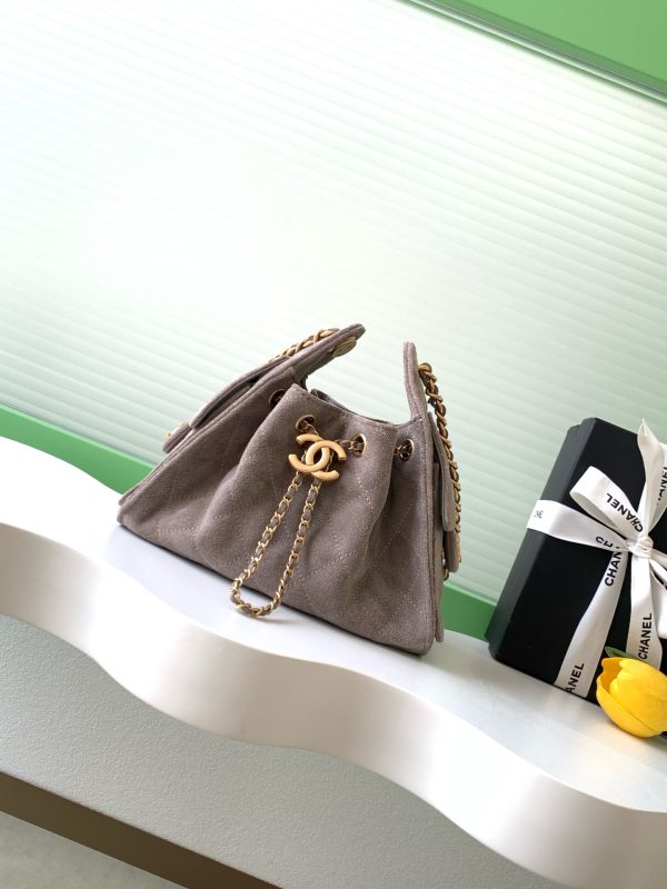Chanel 26C Mini Hobo Bag Suede