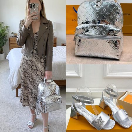 LV Shoes & Bag Set