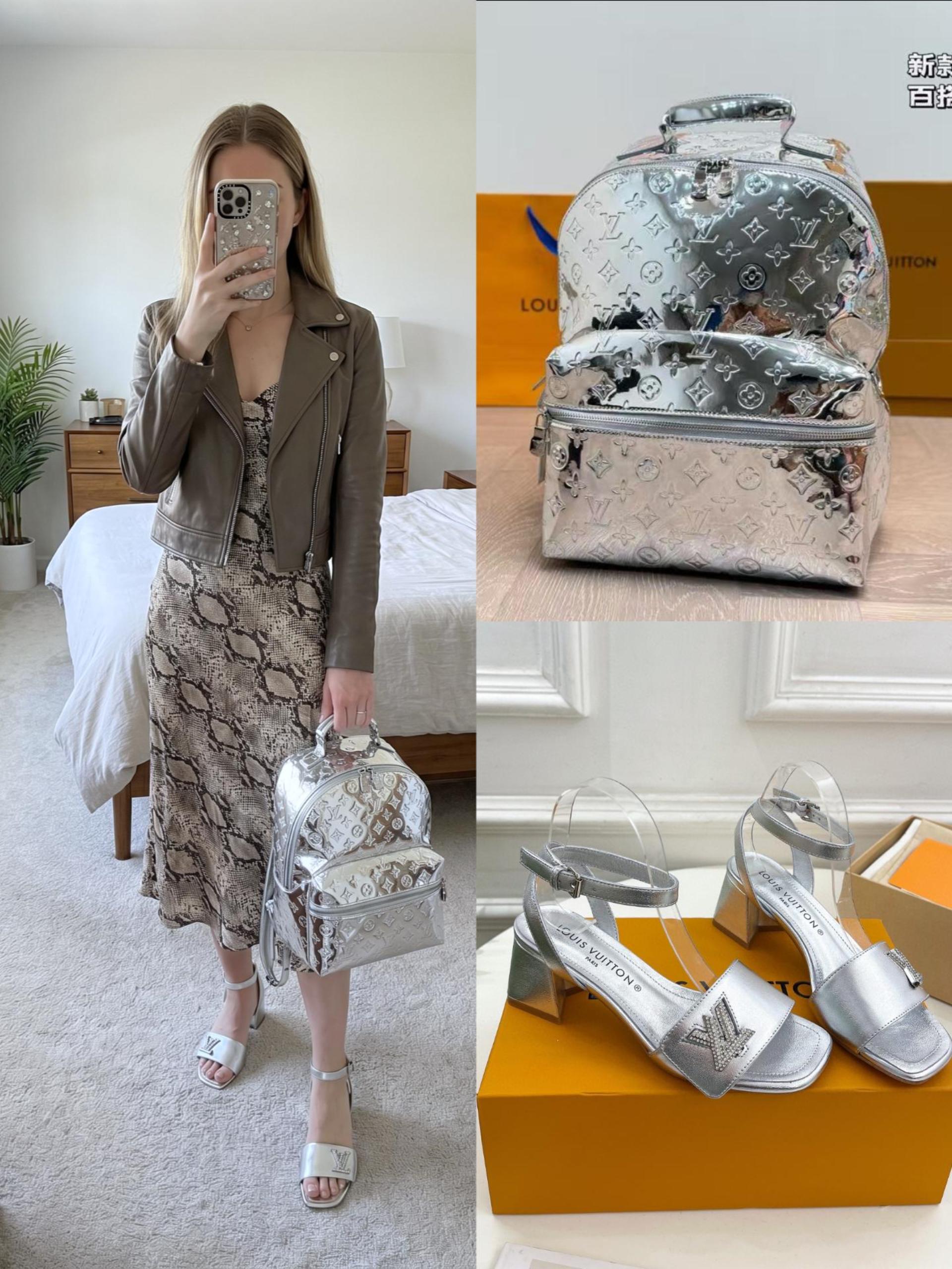 LV Shoes & Bag Set - Image 1