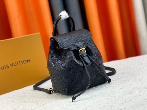 LV Monogram Montsouris BB Backpack
