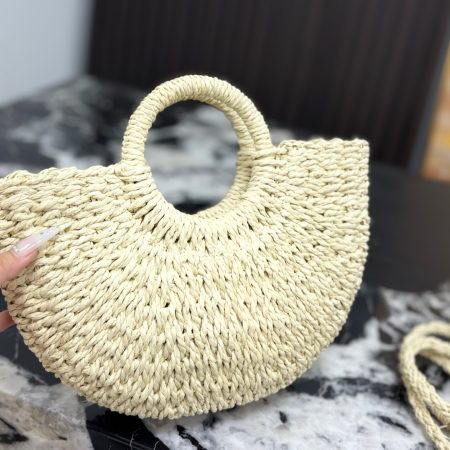 Loewe Anagram Basket Woven Shopping Bag - Image 5