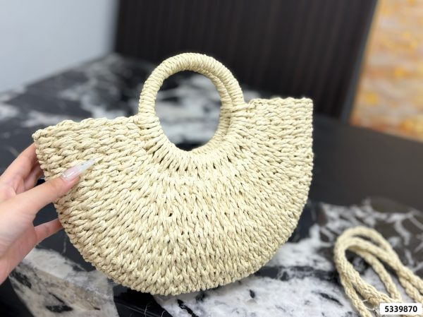 Loewe Anagram Basket Woven Shopping Bag
