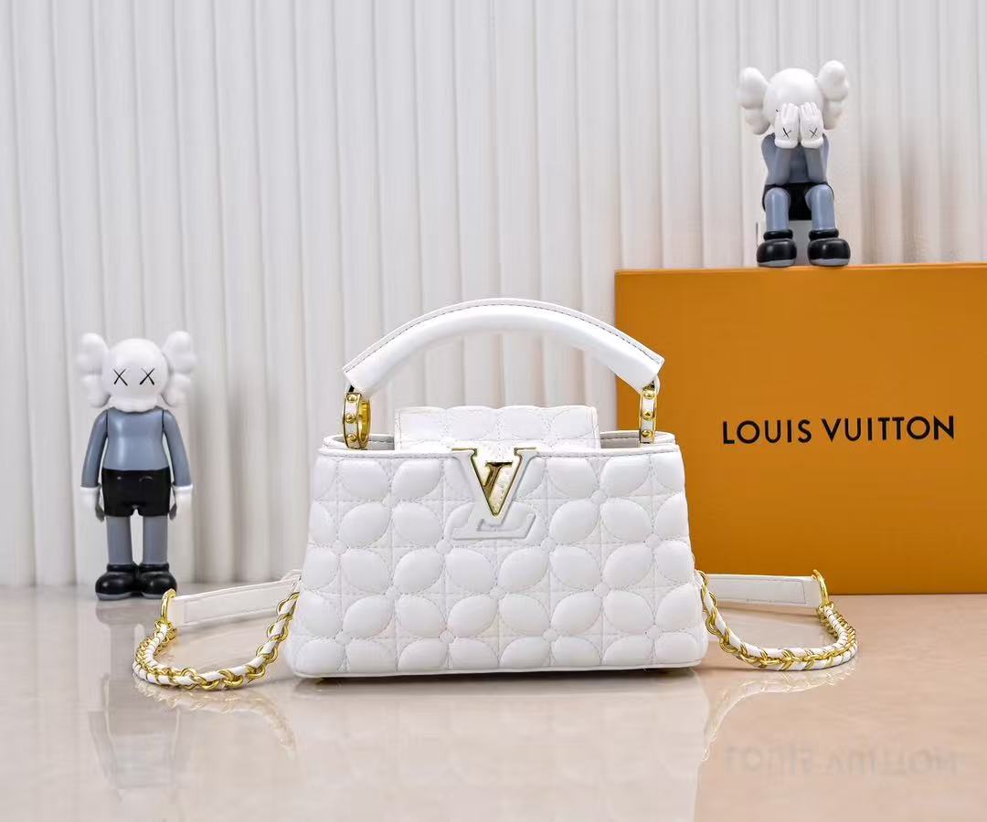 LV Monogram Embroidered Bag - Image 1