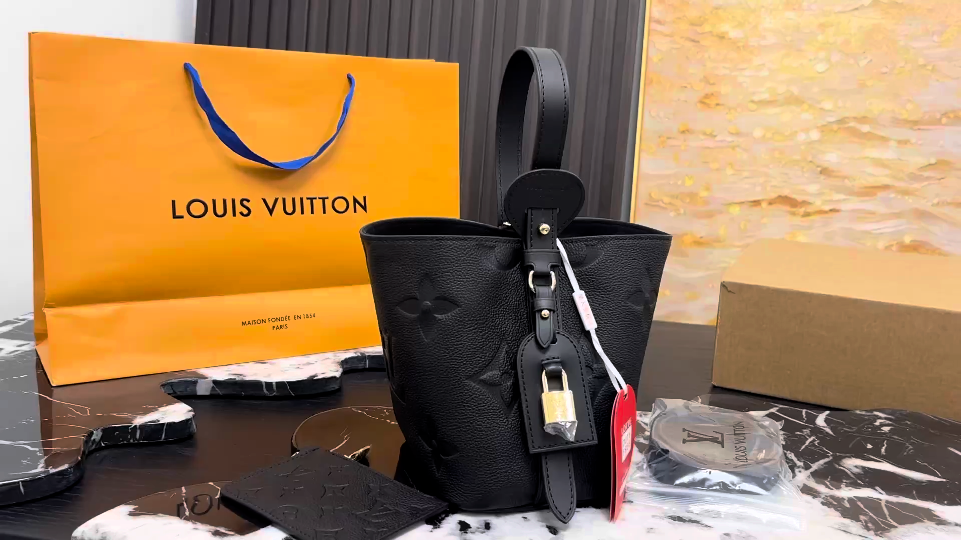 LV Bucket Bag All InBB Handbag - Image 2