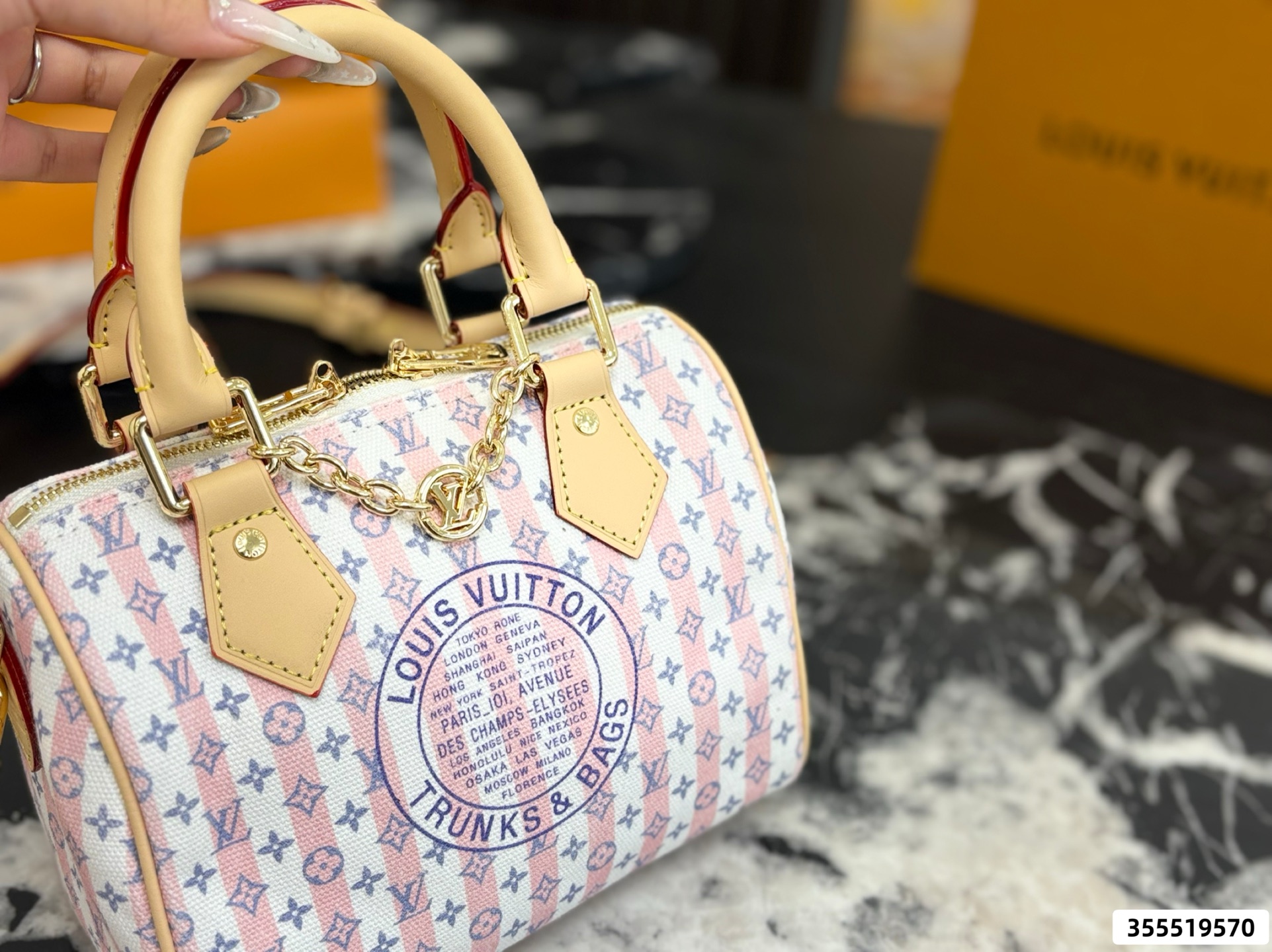 LV Speedy Soft 20 Pillow Case - Image 5