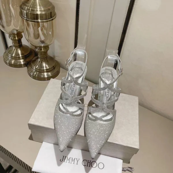 Jimmy Choo Patent Leather Azia  Heels