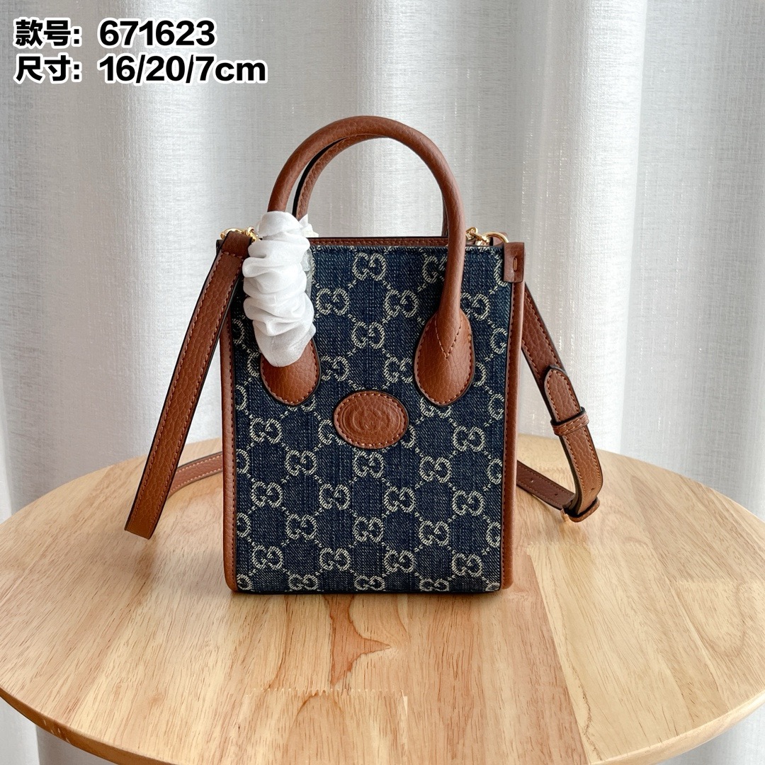 Gucci Retro Mini Tote Bag - Image 2