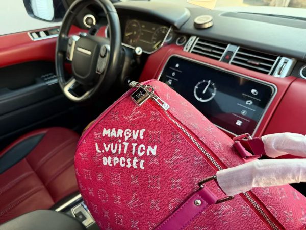 LV Keepall Bandouliere 50 Monogram Heritage