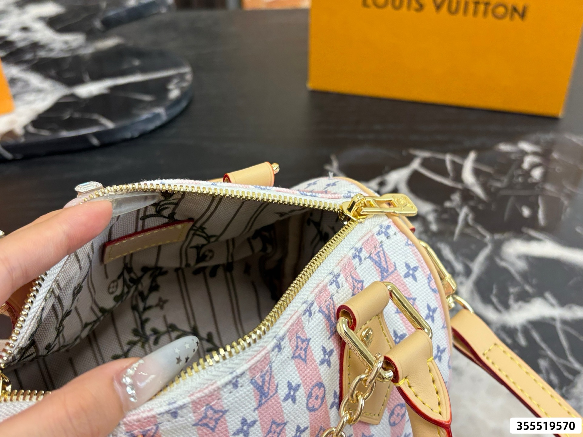LV Speedy Soft 20 Pillow Case - Image 8