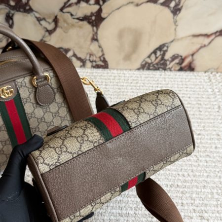 Gucci GG Supreme Ophidia GG Top Handle Bag - Image 7