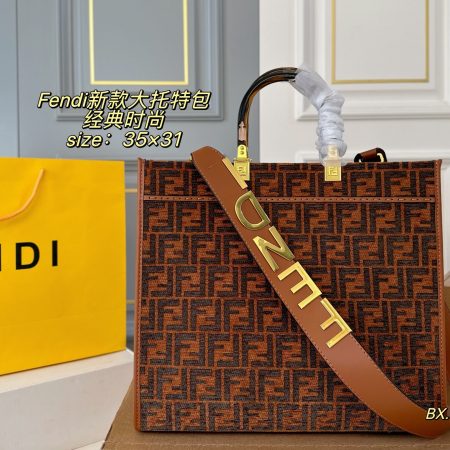 Fendi Sunshine Tote Bag - Image 5
