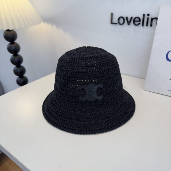 Céline Knitted Boater Hat