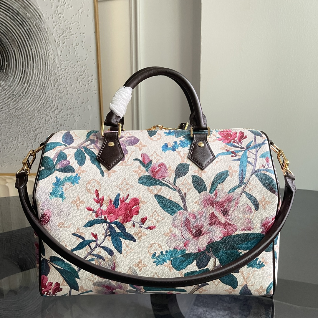 LV Speedy Soft 30 Other Monogram Eden Bag - Image 7