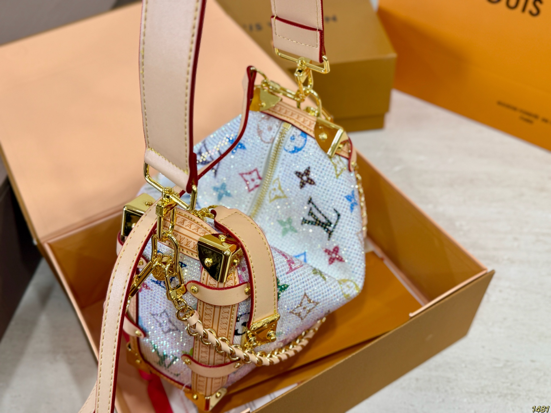 LV x TM Side Trunk Bag - Image 2