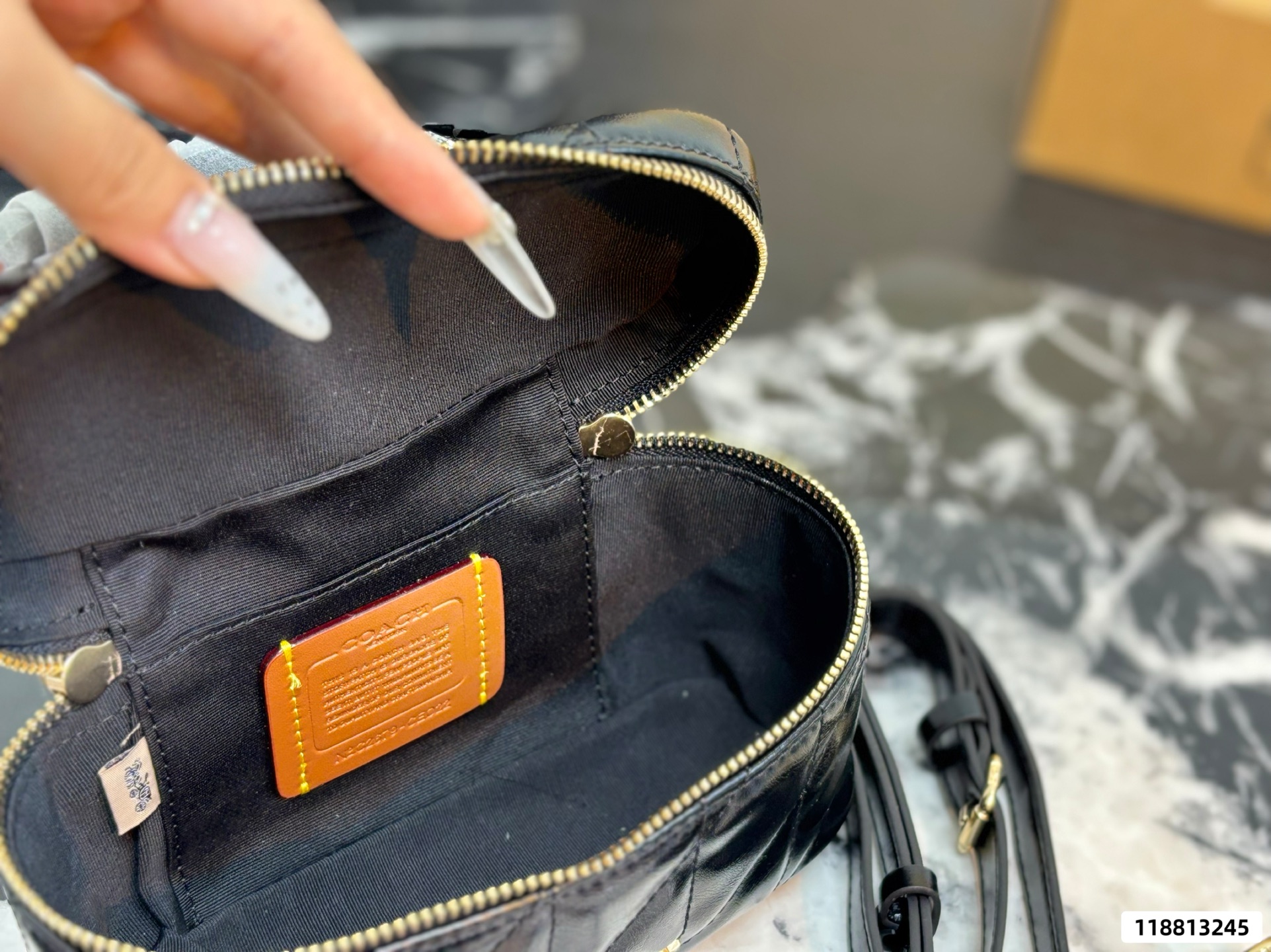 Coach Cosmetic Bag - Image 9