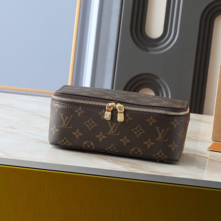 LV Monogram Storage Case Makeup Bag - Image 2