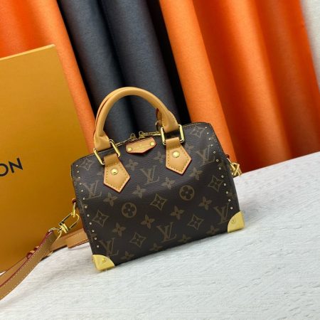LV Speedy Trunk 20 Monogram Canvas Bag - Image 8