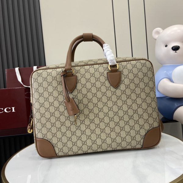 Gucci GG Emblem Laptop Bag