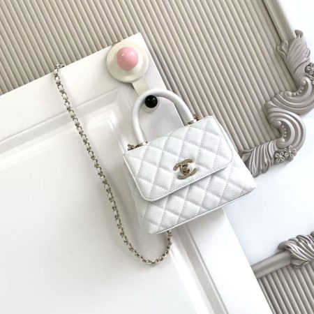Chanel Mini Coco Handle Chain Shoulder Bag - Image 2