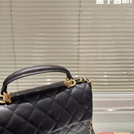 Chanel Double-C CF Top Handle Bag - Image 5