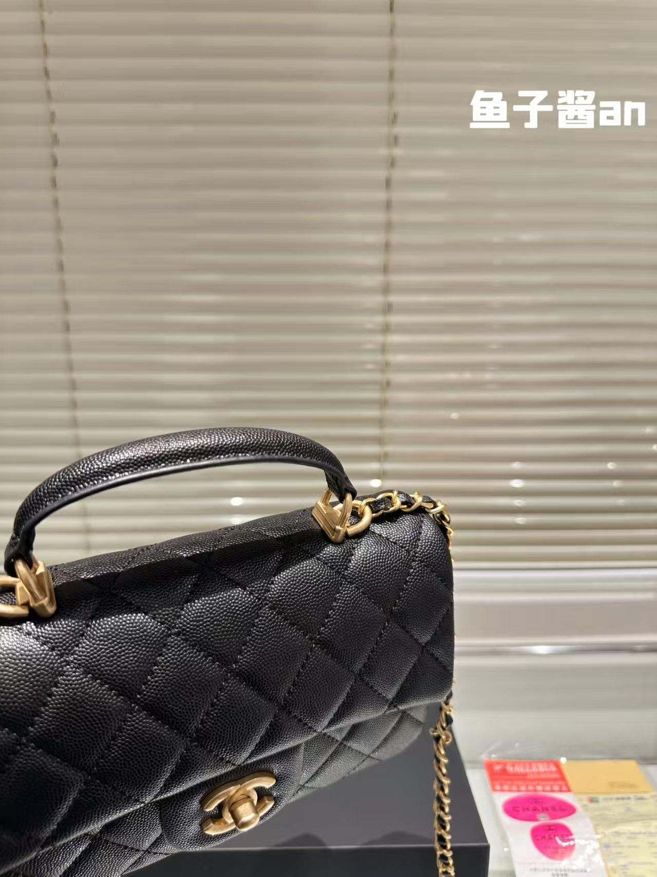 Chanel Double-C CF Top Handle Bag - Image 5