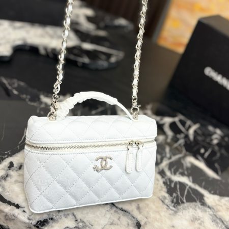 Chanel Vanity with chain Bag - Image 13