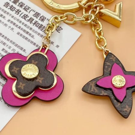 LV Flower Bagchain Keychain - Image 4