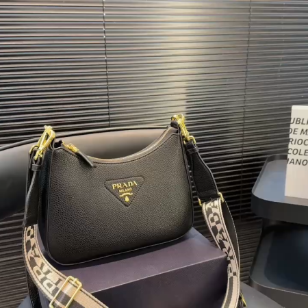 Prada Triangle Logo Shoulder Bag - Image 7