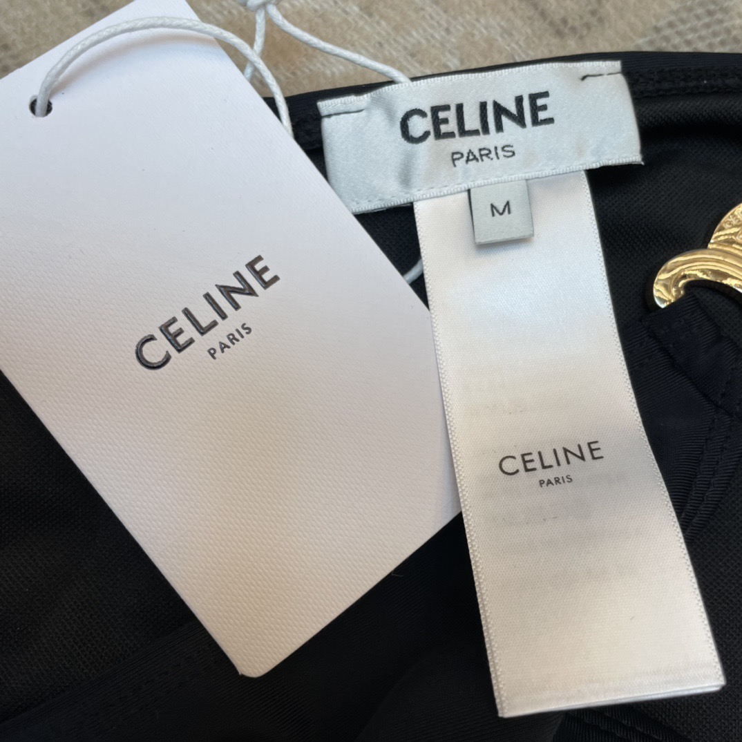 Celine Two-Piece Swimsuit Swimwear - Image 7