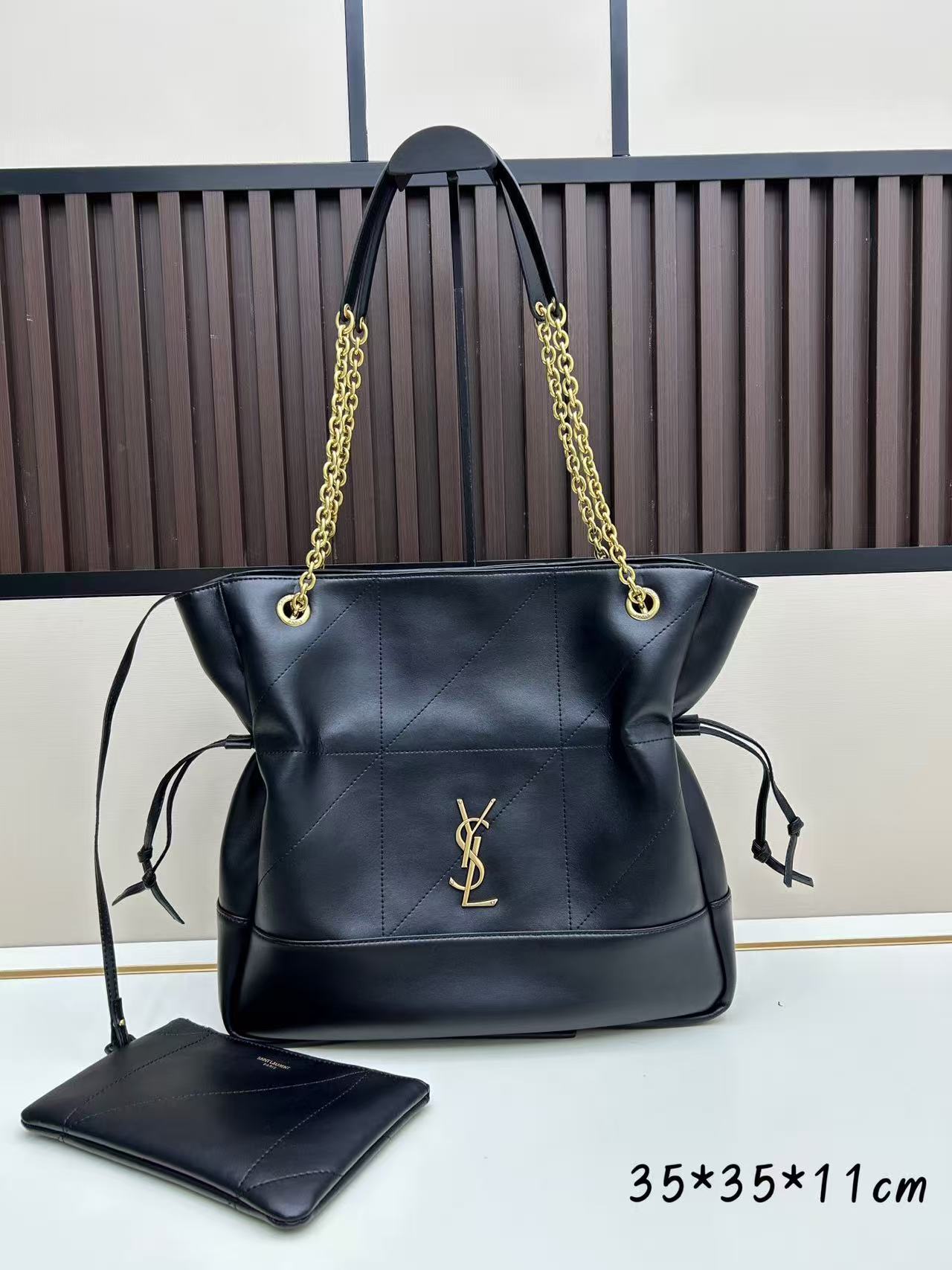 Saint Laurent YSL Jamie 4.33 Large Pochon Shoulder Bag - Image 1