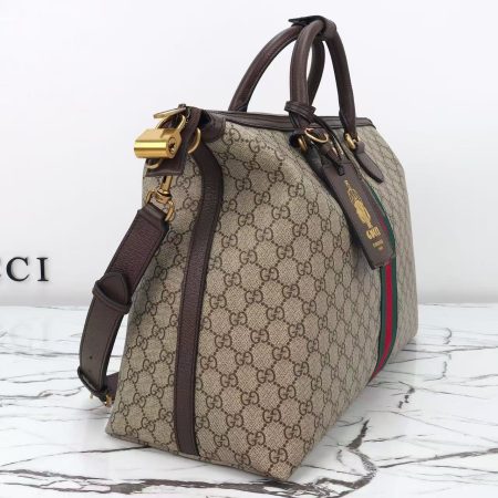 Gucci GG Savoy Medium Duffle Bag - Image 4