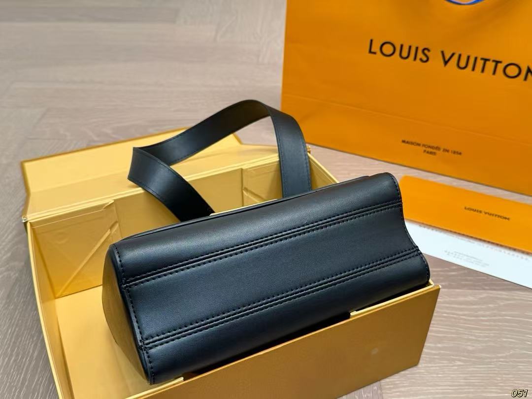 LV Calfskin Since 1854 Embroidered Twist MM - Image 11
