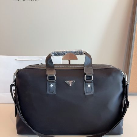 Prada Black Travel Tote Bag