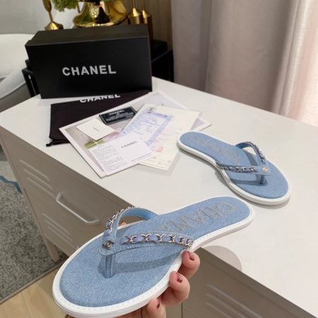 Chanel Coco Mark Thong Sandals - Image 9