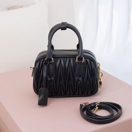 Miu Miu Arcadie Matelasse Nappa Leather Bag - Image 3