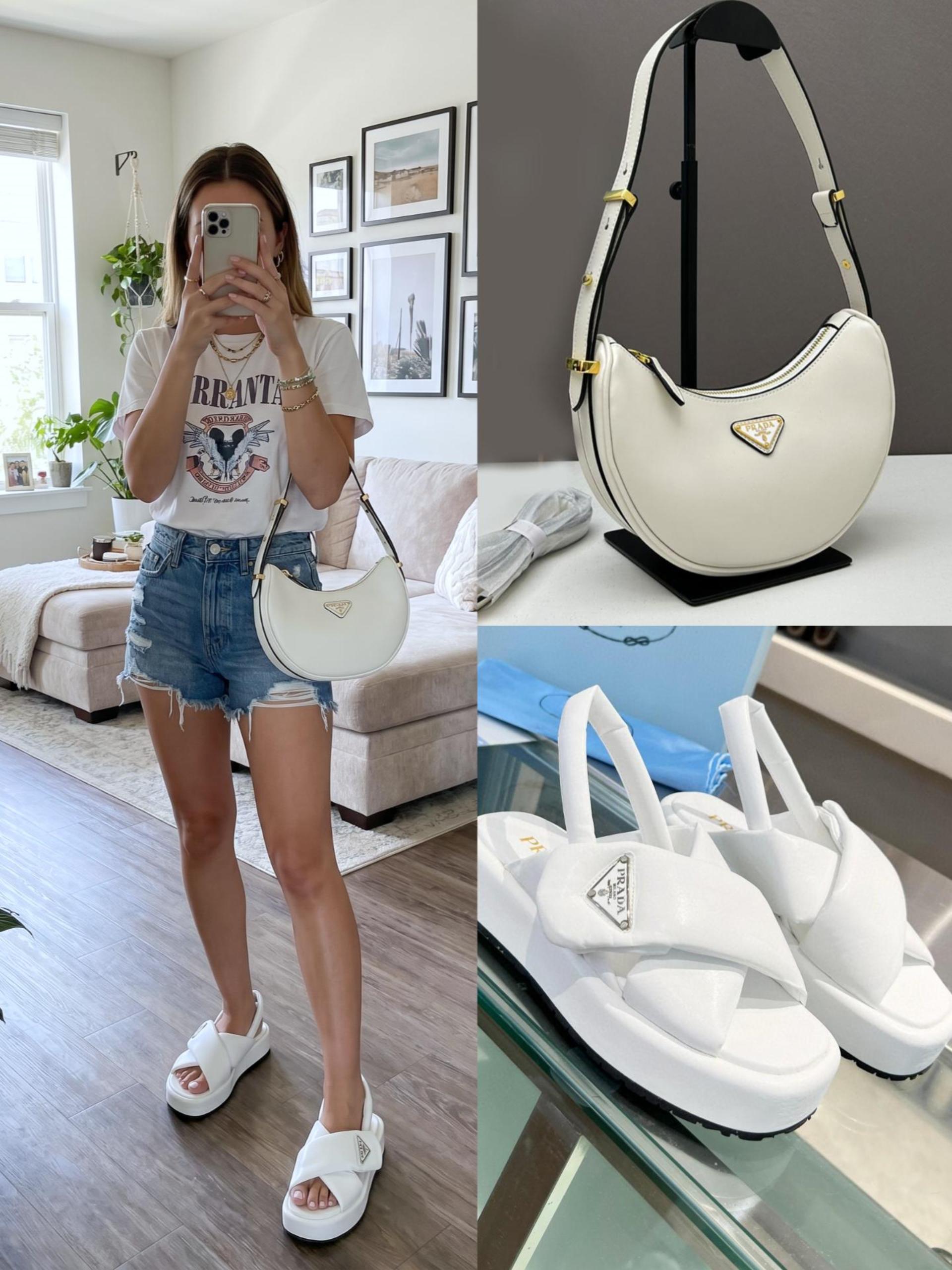 Prada Shoes & Bag Set - Image 1